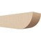 Ekena Millwork 6in. W x 6in. H x 20in. L Durham Woodgrain TimberThane Rafter Tail, Primed Tan RFTUR06X06X20DURRCPR - alternate 1